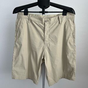 Eddie Bauer Mens Shorts 36 Khaki Stretch Performance Golf Casual Flat Front